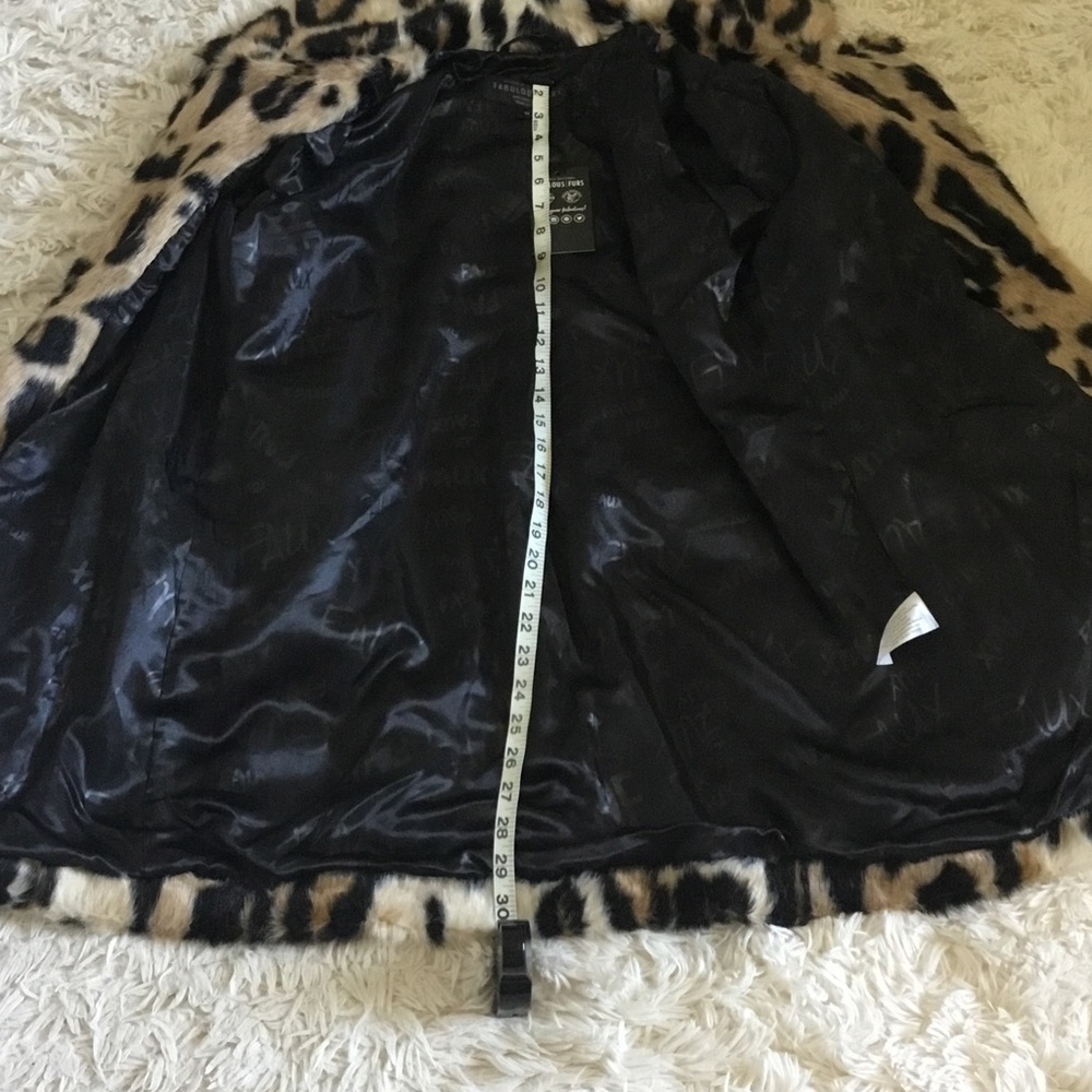 Fabulous Furs Black and Tan Teddy Jacket